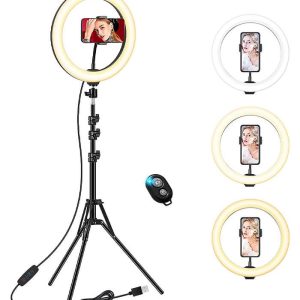 Anneau Lumineux Réglable 10&Prime;