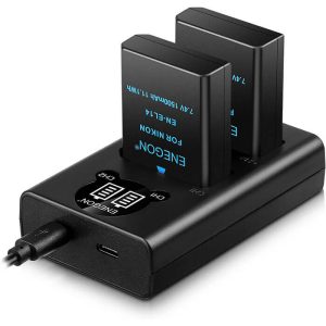Batterie de Rechange et Chargeur USB pour Nikon