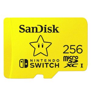 SanDisk Carte microSDXC UHS-I pour Nintendo Switch 256 Go