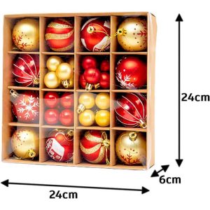 Decoration-de-noel-44-Piece-Boules-darbre-de-Noel-Set-lynia-benin.jpg Décoration de Noël Lot de 44 Pièce Boules d’arbre de Noël