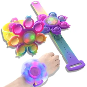 Bracelet anti-stress Pop-it Lumineux