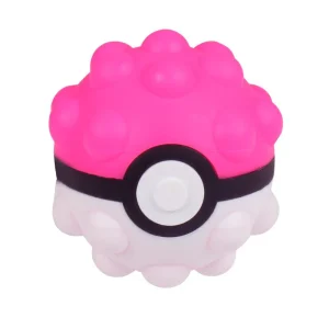 Balle antistress 3D pokémon pop-it rose