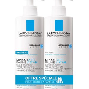 Lait corps bébé La Roche-Posay Lipikar AP+ M Baume Relipidant