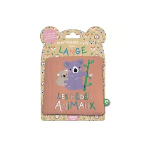 Mon premier livre tissu en lange / Les bébés animaux