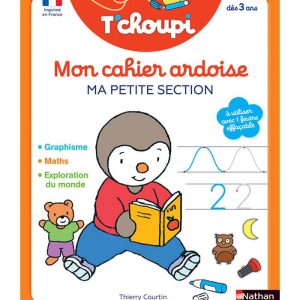 Mon cahier ardoise effaçable dès 3 ans