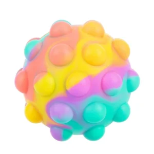 Balle antistress colorés 3D Pop It multicolors