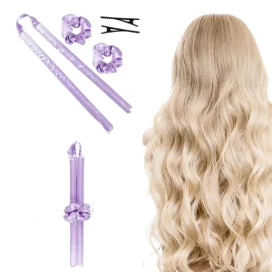 Boucleur de cheveux sans chaleur  | Bandeau tige de curling professionnel | Eorom