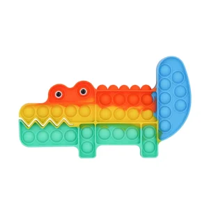 Pop it crocodile multicolore anti-stress