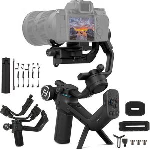 Stabilisateur Gimbal 3 Axes pour Caméras sans Miroir et DSLR