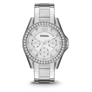 Montre Fossil femme multifonctions acier