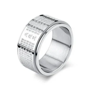 Bague anti-stress homme