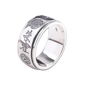 Bague Anti-Stress Animaux Argent