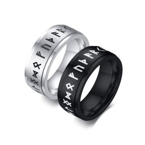 Bague Alphabet Viking anti-stress