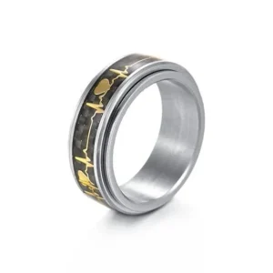 Bague anti-stress rythme cardiaque