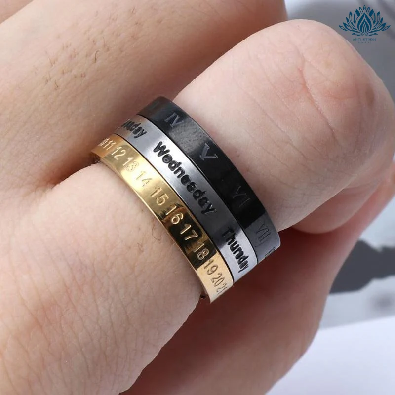Bague anti-stress calendrier – Image 3
