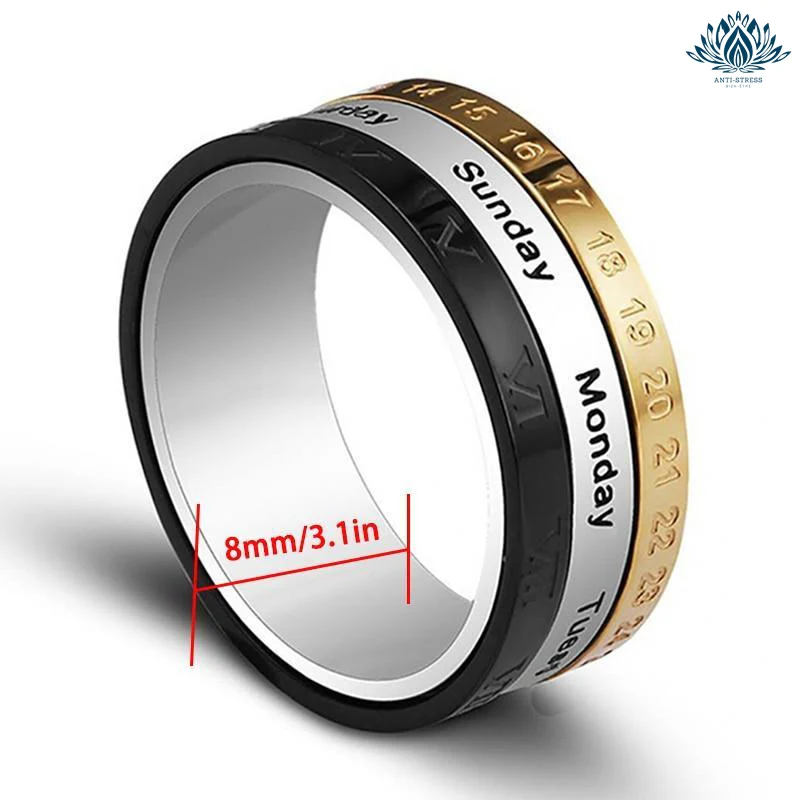 Bague anti-stress calendrier – Image 4