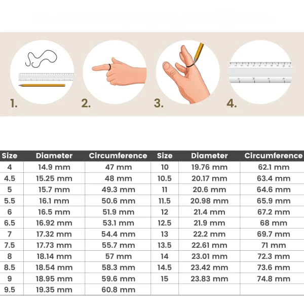 Bague Zen Argent Pierre de Lune – Image 5