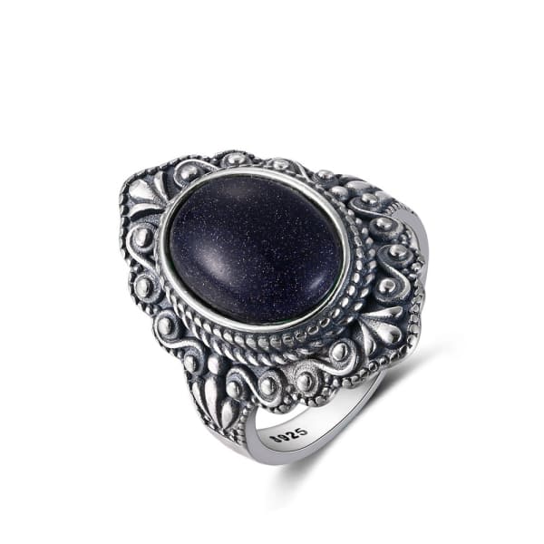 Bague Zen Argent Pierre de Lune – Image 2