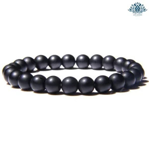 Bracelet pierre naturelle anti stress onyx