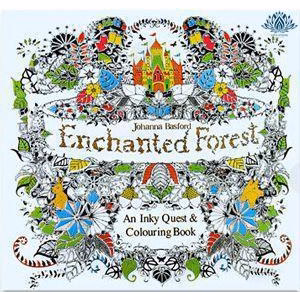 Coloriage anti stress forêt enchantée