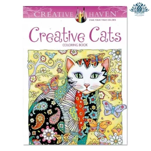 Coloriage chat anti stress enfant