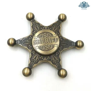 Hand spinner étoile de shérif