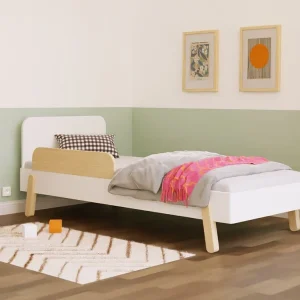 Lit Montessori  NOVA Tête de Lit rectangulaire et Paroi  90x200 cm