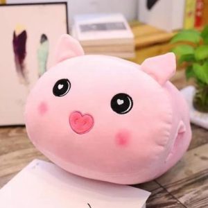 Oreiller Kawaii Cochon Peluche