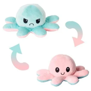 Peluche pieuvre pastel